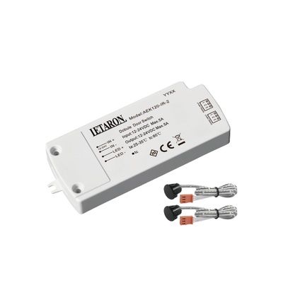 Przełącznik dotykowy do lustra łazienkowego, wsparcie dostosowywania, inteligentny ściemniacz LED, czujnik IR machania, DC12-24V