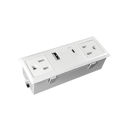 Standardowy gniazdek elektryczny dla apteczki z certyfikatem UL USB
