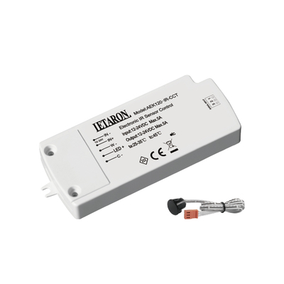 Przełącznik dotykowy do lustra łazienkowego, wsparcie dostosowywania, inteligentny ściemniacz LED, czujnik IR machania, DC12-24V